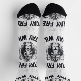 Mantente libre de calcetines salvajes