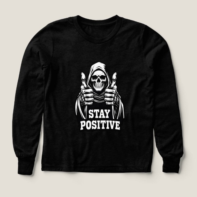 Mantente Positivo (Diseño frontal)