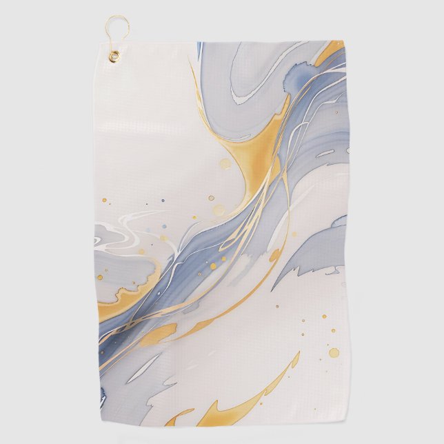 Mantente seco, juega mejor: Top Golf Toallas on Za (Anverso)