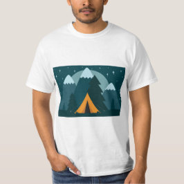 Mantente tranquilo, la aventura espera" Camiseta