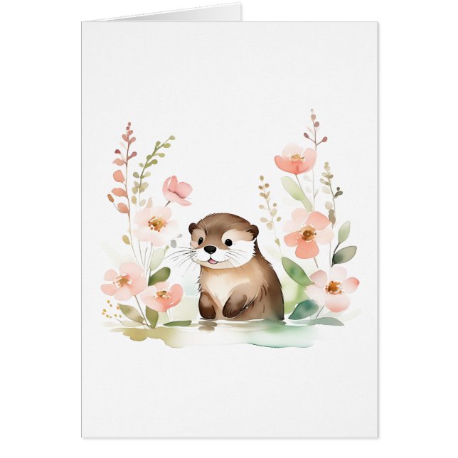 Mantequilla Adorable Con Flores Todas Las Ocasione (Frente)