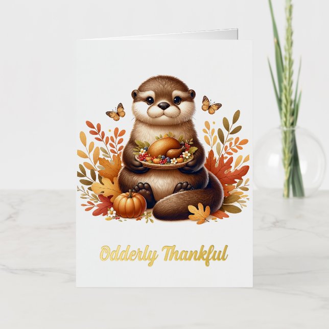 Mantequilla con alimentos de Acción de Gracias y m (Anverso)