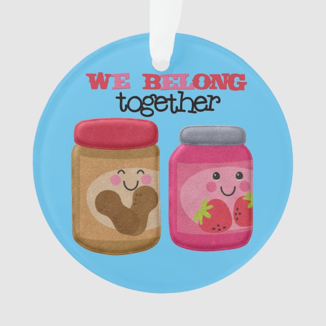 Mantequilla de cacahuete y ornamento del navidad (Anverso)