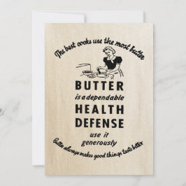 Mantequilla de época de 1941