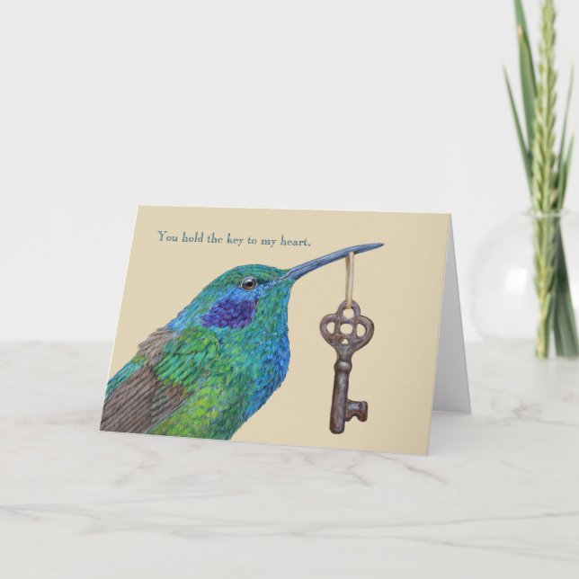 Mantienes la llave de mi tarjeta cardíaca (Anverso)