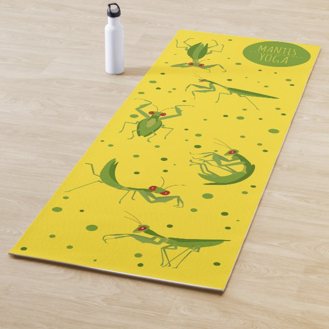 Mantis insecto Yoga Mat (In situ)