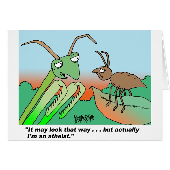 Mantis religiosa de Athiest (Anverso (Horizontal))