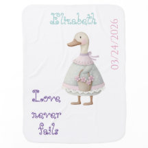 Adorable Pato Biblias País Pastel Flor Coqueta
