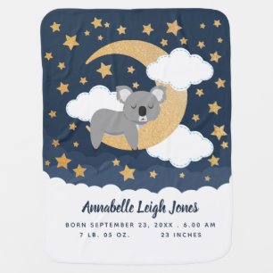 Mantita Para Bebé Baby Koala Moon Baby Blanket