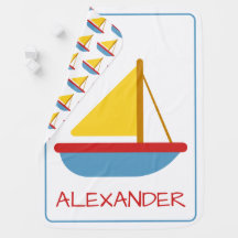 Barcos de vela simples y sencillos personalizados