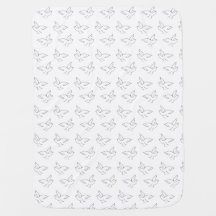 Bebé con pájaros en vuelo
