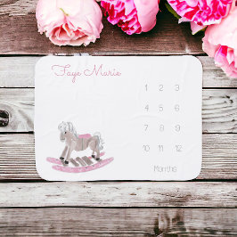 Mantita Para Bebé Bebé Rosa - Hipótesis de caballo de roca