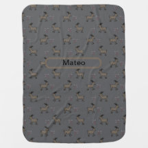 Cabras de Montaña personalizadas Bebé Marrón Gris