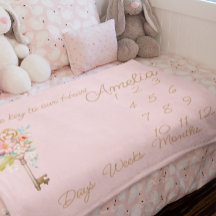 Cama de hito bebé, niña de bebé personalizada