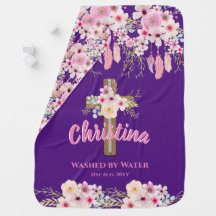 Chicas Floral Boho BAPTISM CHRISTENING