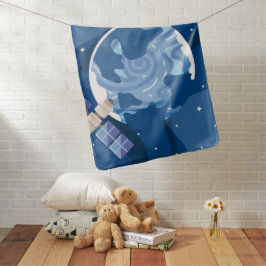 Mantita Para Bebé Cute colorida guardería de especímenes de cielo