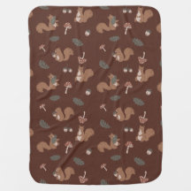 Cuto género Neutral Woodland Baby Blanket