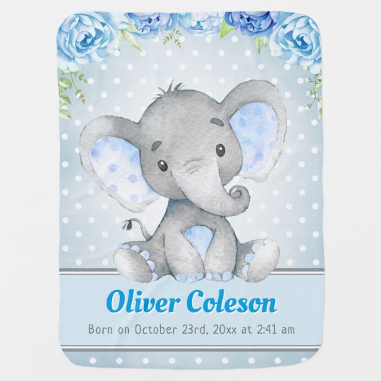 Mantita Para Bebe Elefante Azul Polka Dot De Cacahuete Zazzle Es Mantita Para Bebe Elefante Azul Polka Dot De Cacahuete Zazzle Es