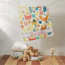 Feliz Personalizar Pascua Cute Pollo Vintage