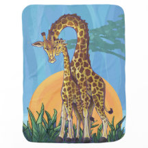 Giraffe Mama y Baby