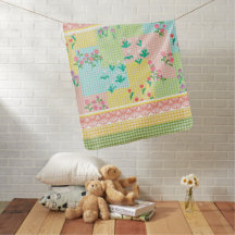 La vieja funda Faux Quilt Baby
