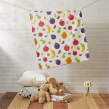 Niños con frutas troceadas