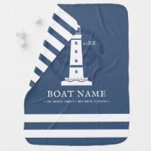 Nombre de barco náutico personalizado moderno