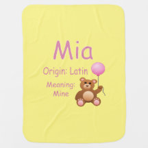 Nombre del bebé de Mia