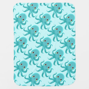 Mantita Para Bebé Octopus de bebé