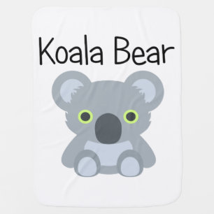 Mantita Para Bebé Oso de koala borroso de Wuzzy