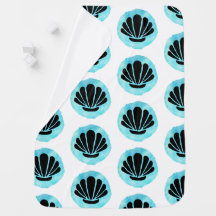 Patrón de shell azul