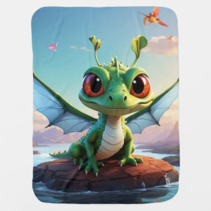 Mantita Para Bebé *~* Personalizado mítica de la Fantasía AP48 para