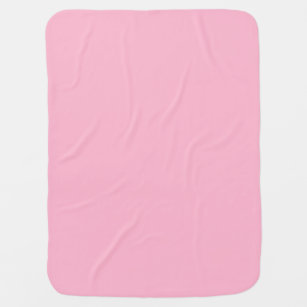 Mantita Para Bebé Rosa del bebé (color sólido) 