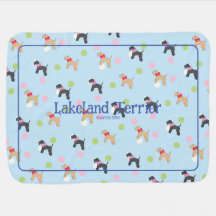 Roy Mocchi Bruno♥ Baby Blanket / Blue / Lakeland  