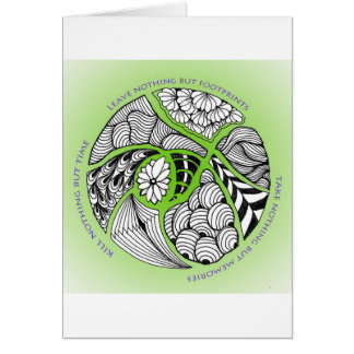 Mantra ambiental para los caminantes y el