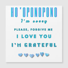 Mantra curadora de Ho'oponopono - Espiritual azul 