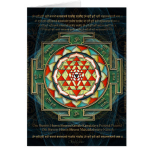 Mantra y Shri Yantra de Maha Lakshmi