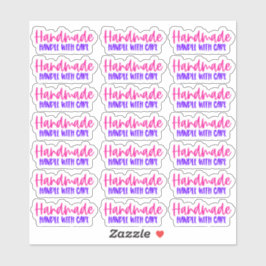 Manual con cuidado - Pegatina de vinilo