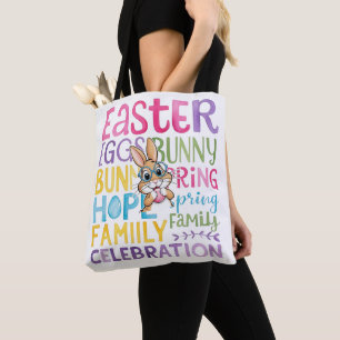 Manualidad de bolsa de Pascua, ideas de bolsa de c