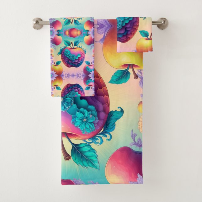 manzana colorida (In situ)