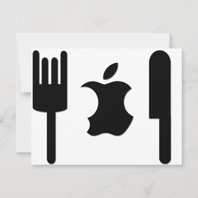 Manzana divertida (Anverso)