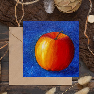 Manzana roja - Pintura de vida fija