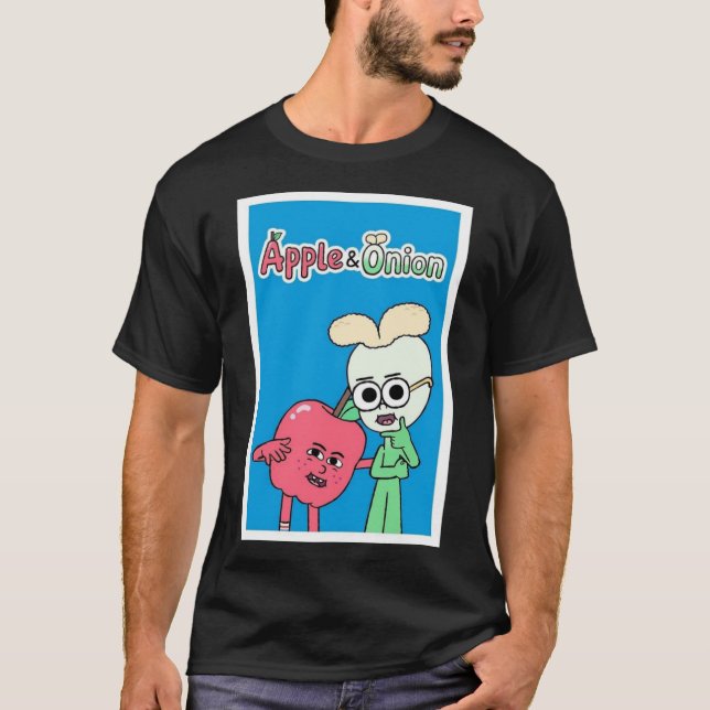 manzana y cebolla camiseta esencial (Anverso)