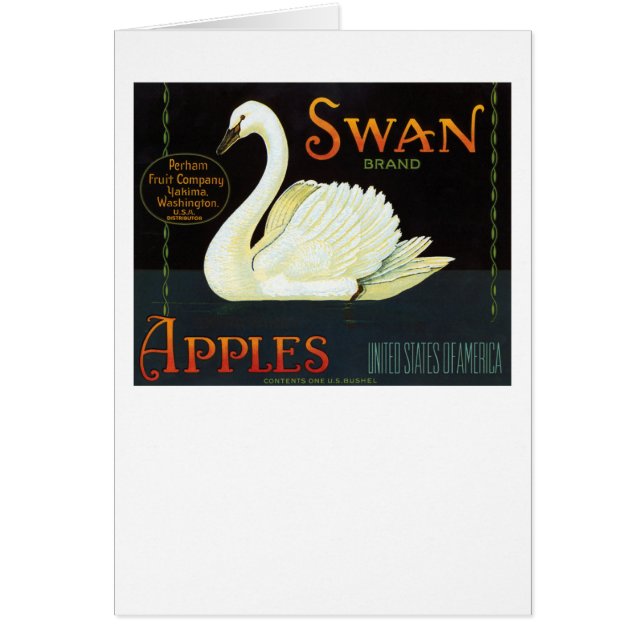 Manzanas de marca de Swan (Frente)