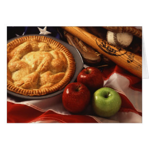 Manzanas, empanada de Apple, y americana