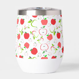 Manzanas rojas y verdes