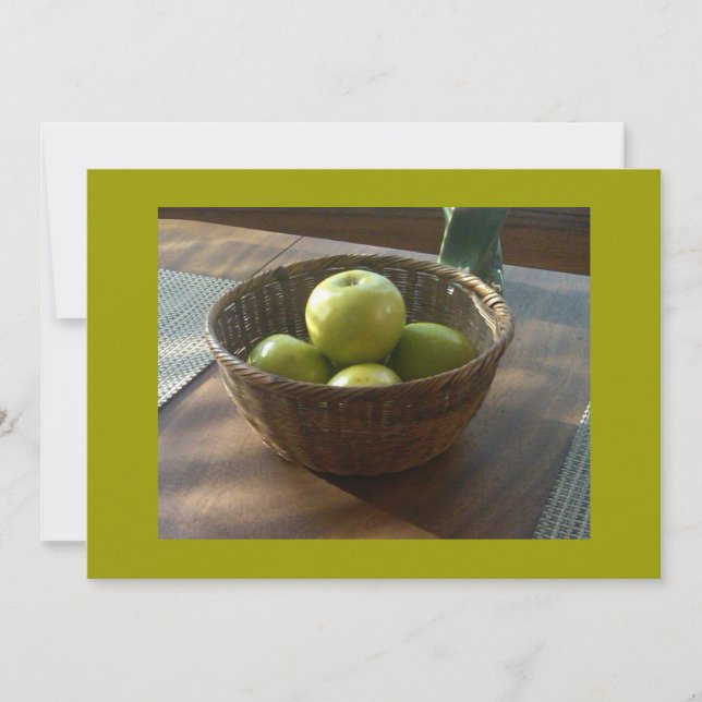 Manzanas verdes (Anverso)