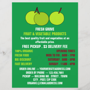 Manzanas verdes, publicidad de Greengroers