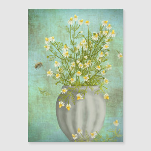 Manzanillas y pintura de abeja