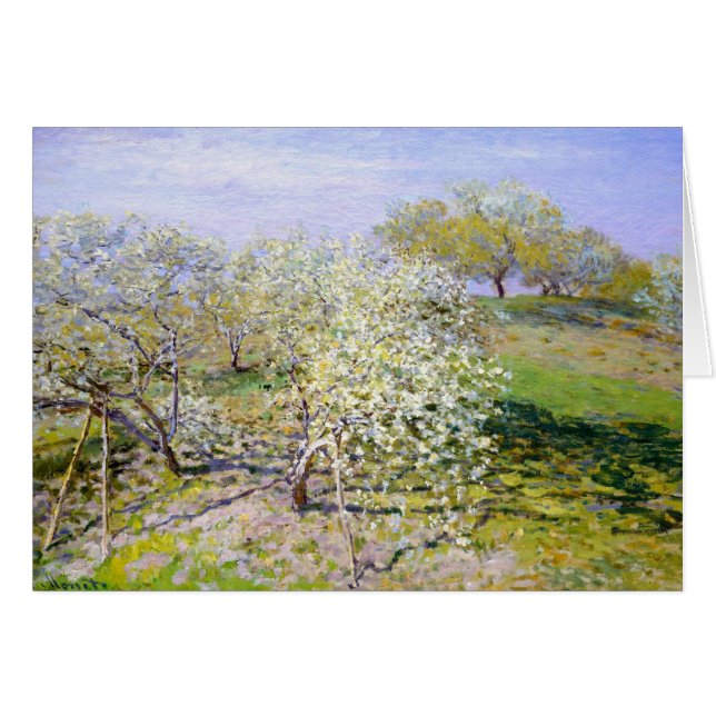 Manzano de Claude Monet (Anverso (Horizontal))